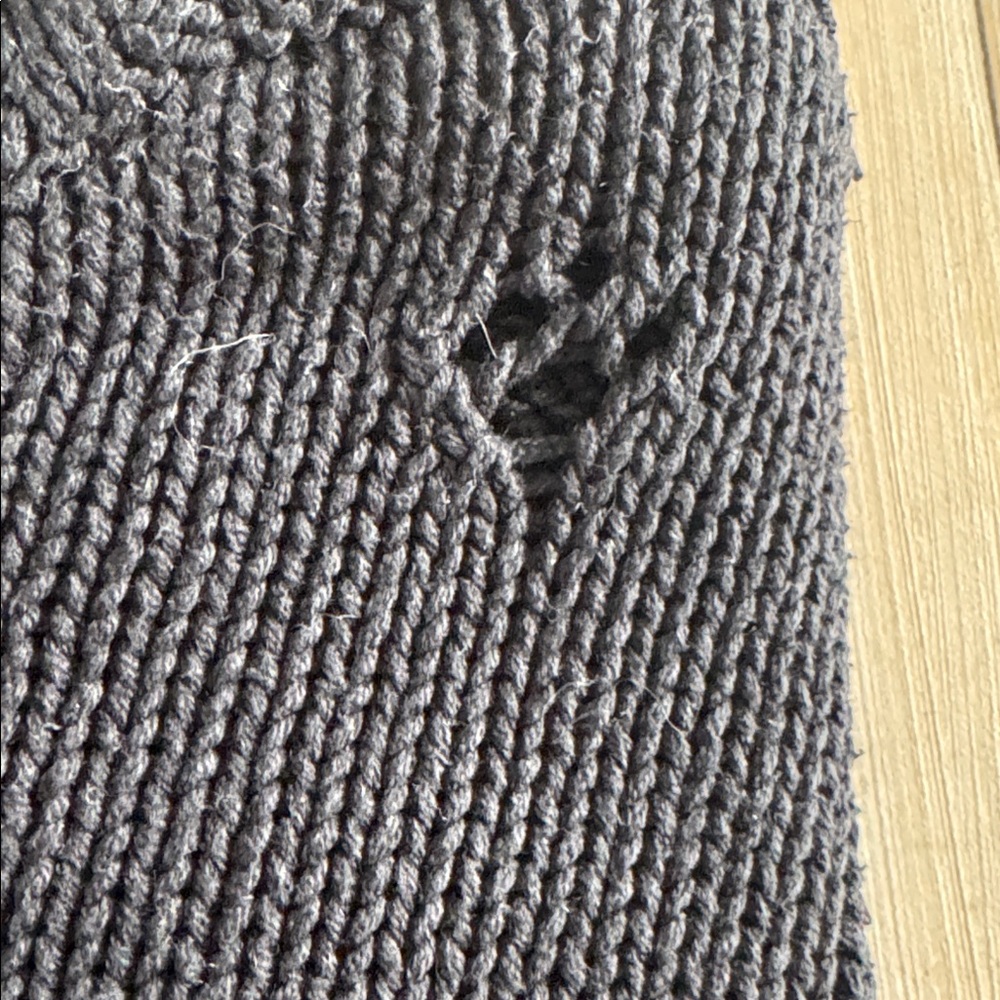 UO Jalen Grunge Boat Neck Pullover Sweater - Picture 7 of 8